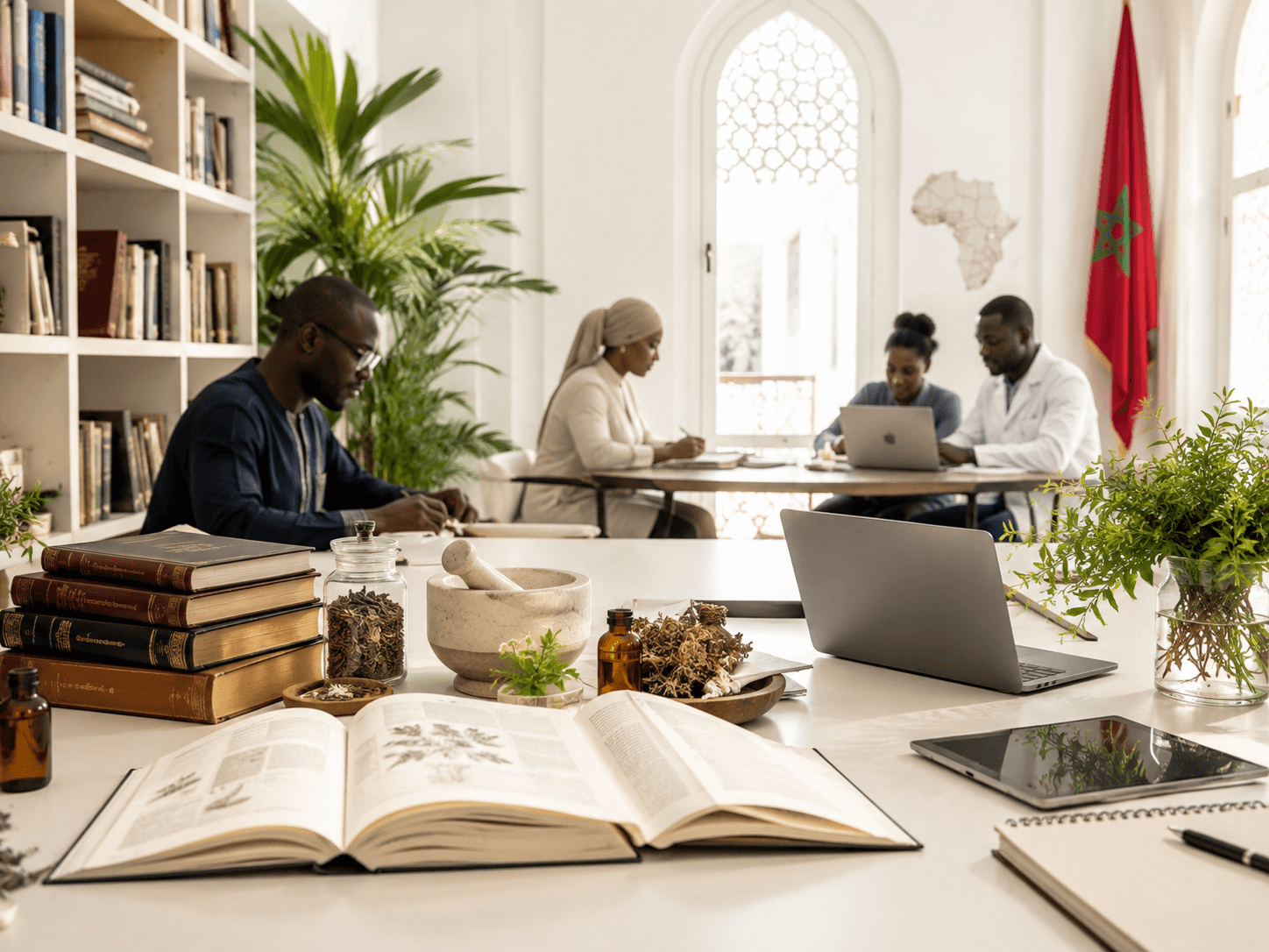 Espace académique ASMH dédié à la santé holistique à Casablanca